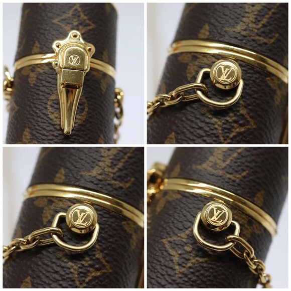 LOUIS VUITTON Monogram Lipstick Case Cosmetic Pouch - Picture 15 of 16